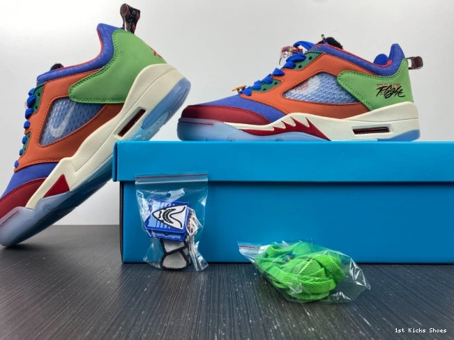 1st Kicks Shoes 5 Air Doernbecher DR6287-486 Low Jordan 0804